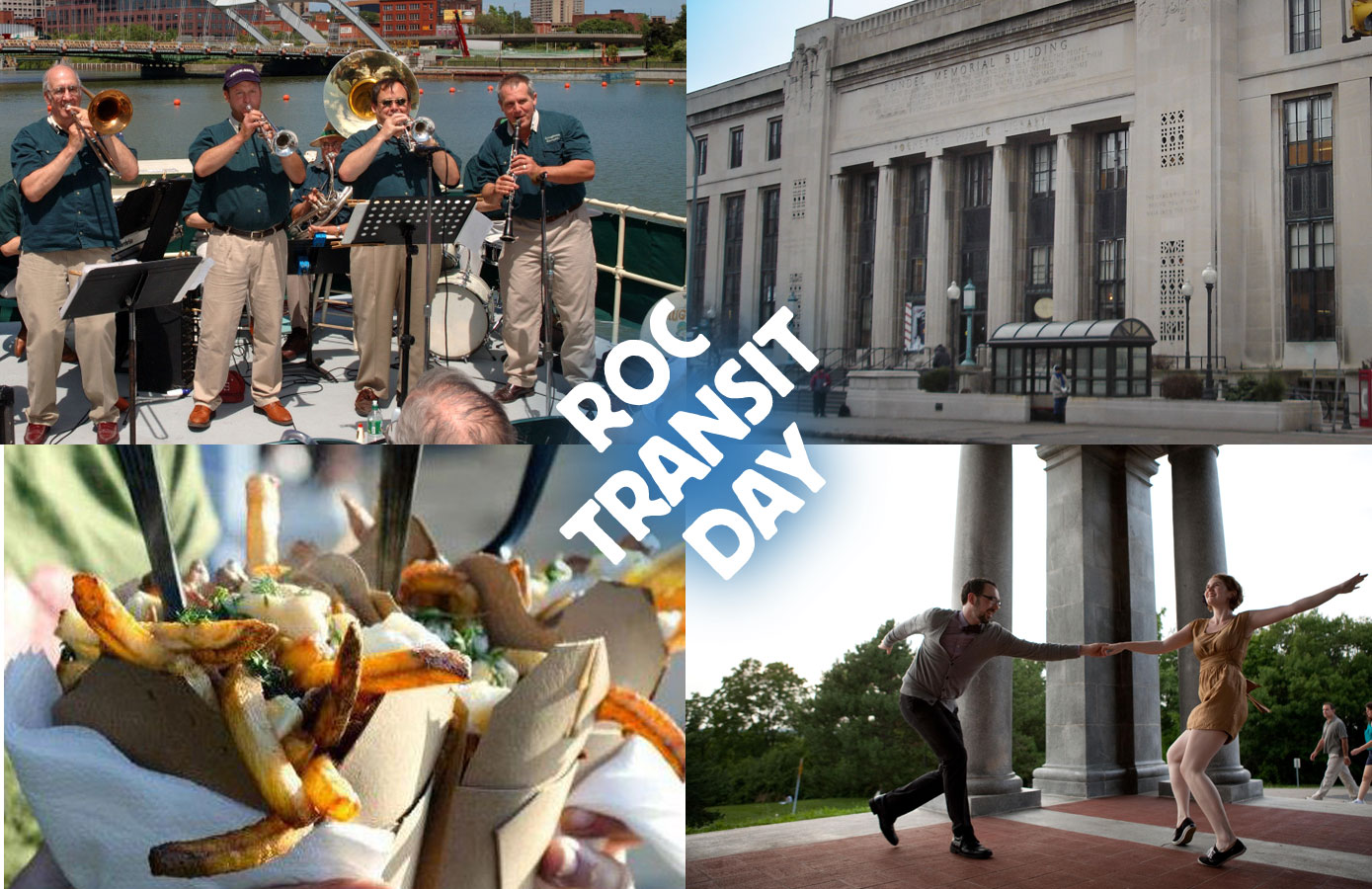 ROC Transit Day is more than just a bus ride... you get to bask in the Rochester funshine.